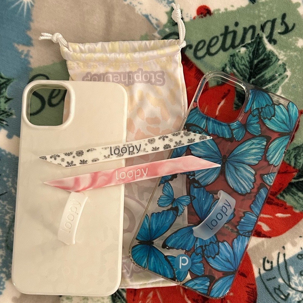 Loopy lefty cases for iPhone 14 PLUS.